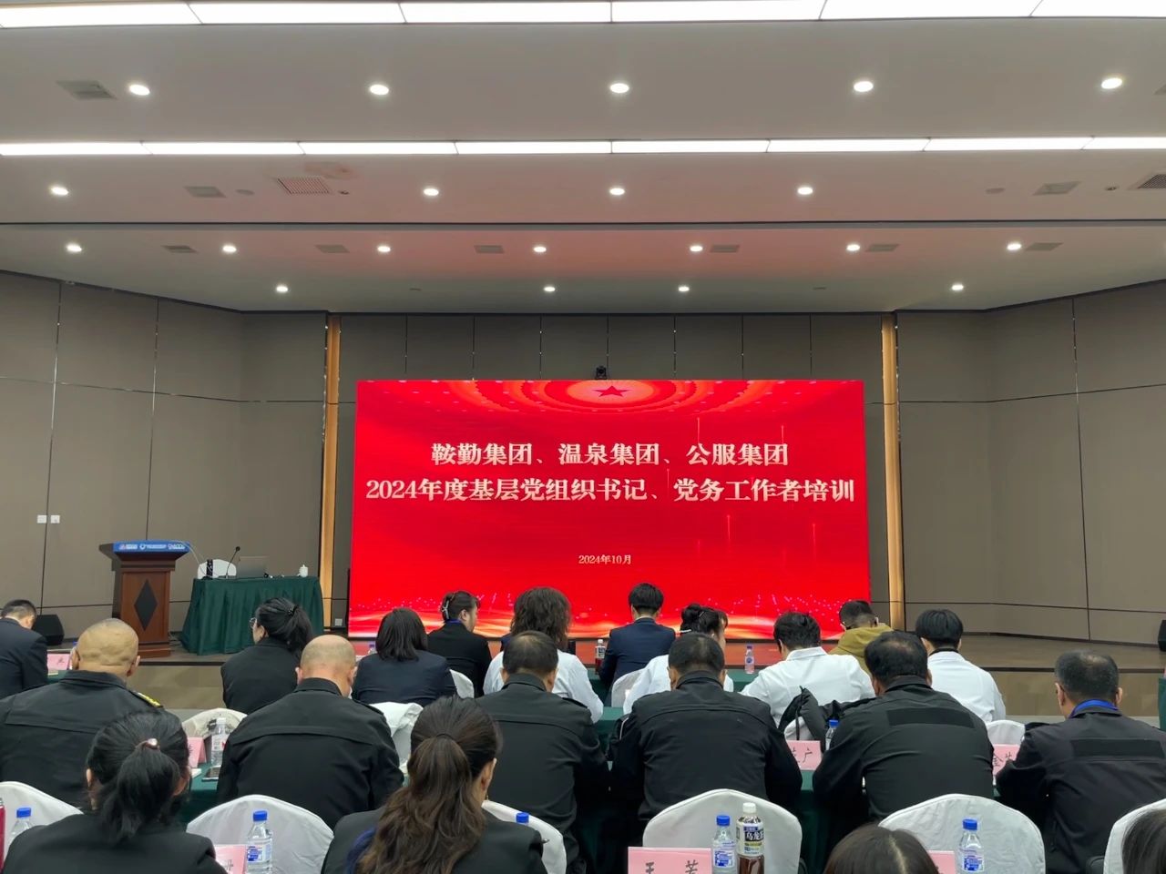 强基蓄力提本领 力学笃行促发展 ——XPJ集团、温泉集团、公服集团2024年度党务