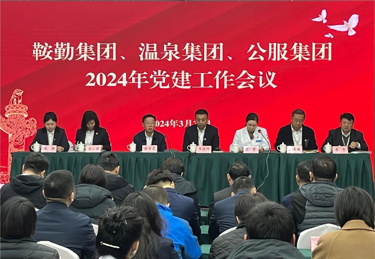 XPJ集团、温泉集团、公服集团召开“2024年党建工作会议”“2024年党风廉政建